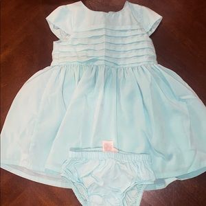 Baby girl dress with bloomers